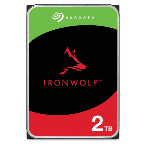 Seagate IronWolf 2TB / 256MB / 5400 RPM / ST2000VN003 (Fyndvara – Klass 2)