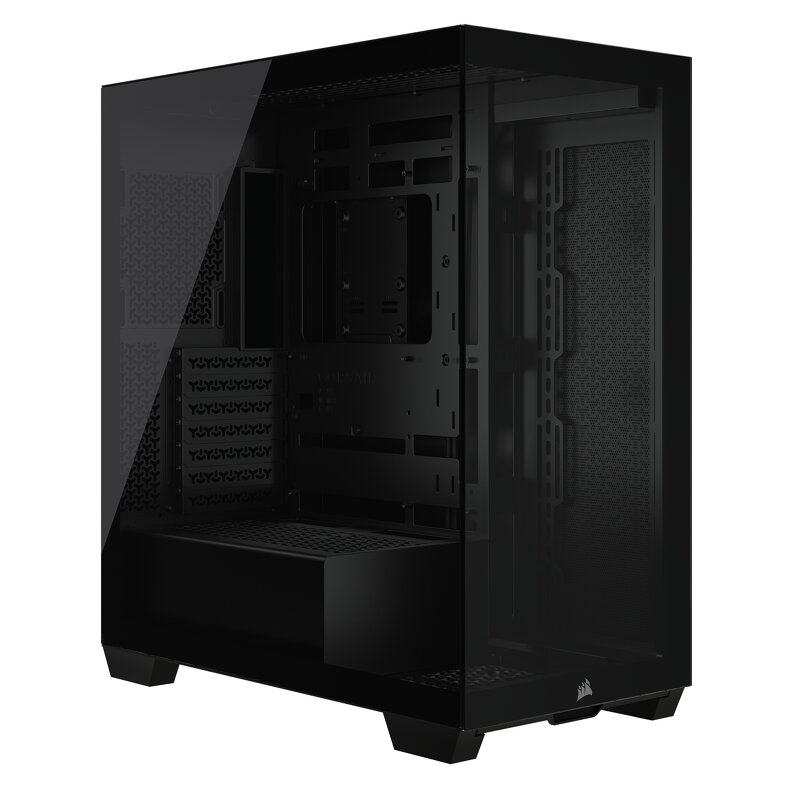 Corsair 3500X / Tempered Glass – Svart