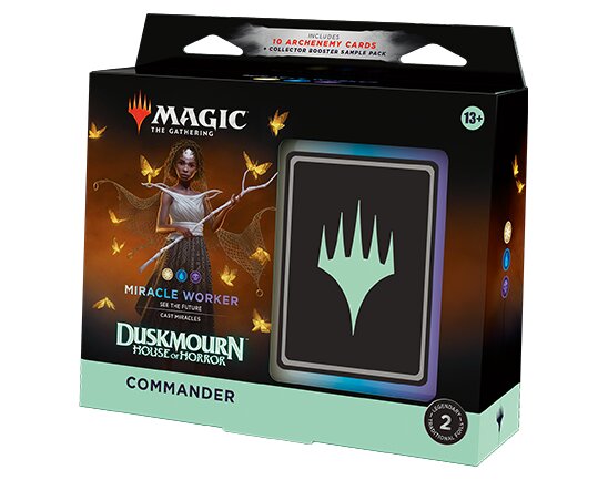 Magic the Gathering: Duskmourn Miracle Worker Commander Deck