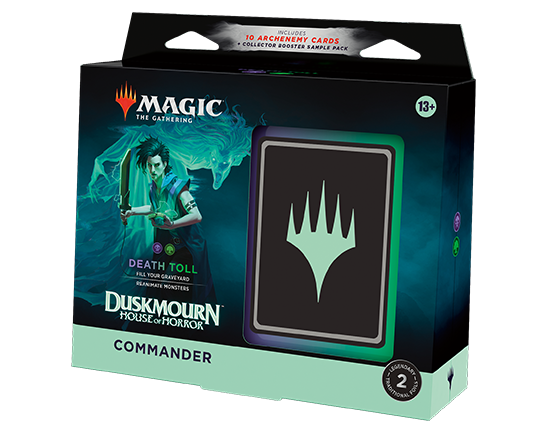 Product Image for Magic the Gathering: Duskmourn Death Toll Commander Deck