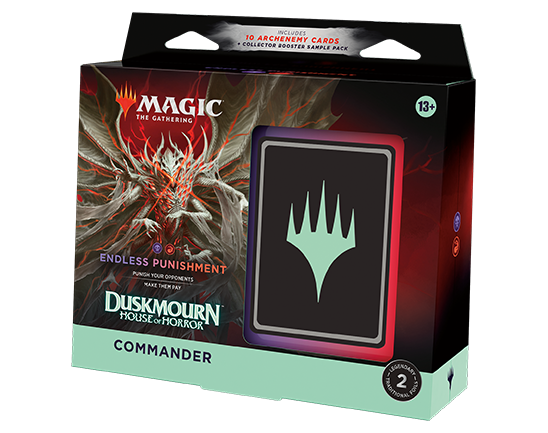 Product Image for Magic the Gathering: Duskmourn Endless Punishment Commander Deck