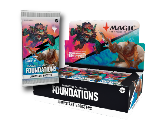 Product Image for Magic the Gathering: Foundations Jumpstart Display (18 Booster)