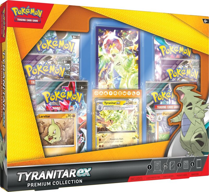 Pokemon Tyranitar Ex Premium Collection