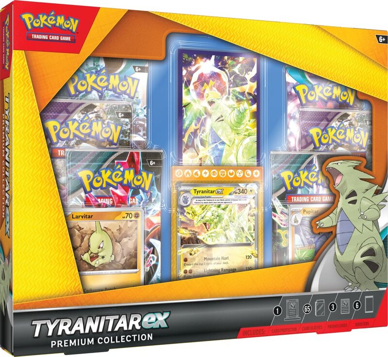 The Pokemon Company Pokemon Tyranitar Ex Premium Collection