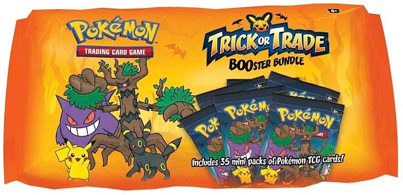 Product Image for Pokemon Halloween Trick or Trade BOOsters (35 Mini boosters)