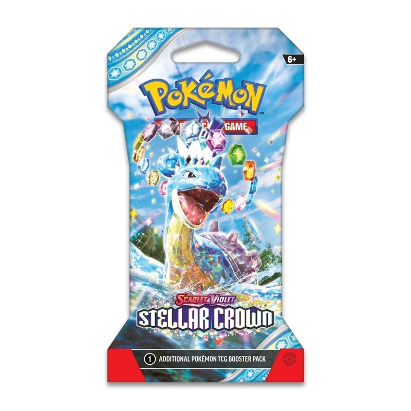 Pokemon Scarlet & Violet 7: Stellar Crown Sleeved Booster