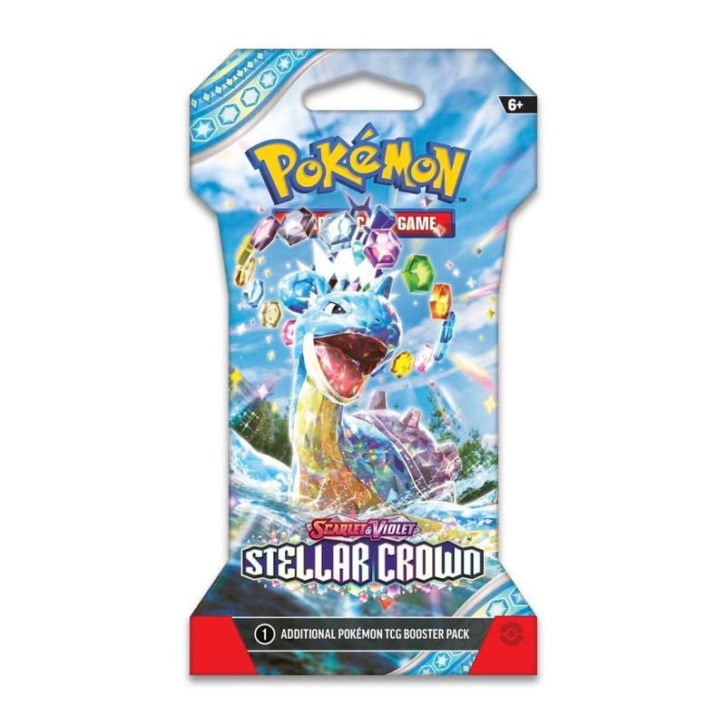 Product Image for Pokemon Scarlet & Violet 7: Stellar Crown Sleeved Booster