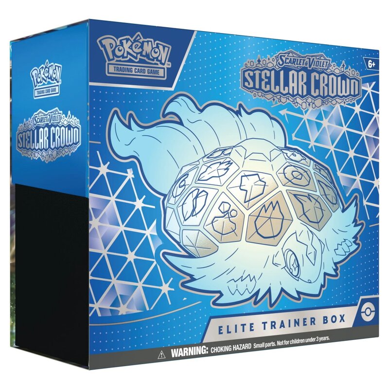 Pokemon Scarlet & Violet 7: Stellar Crown Elite Trainer Box