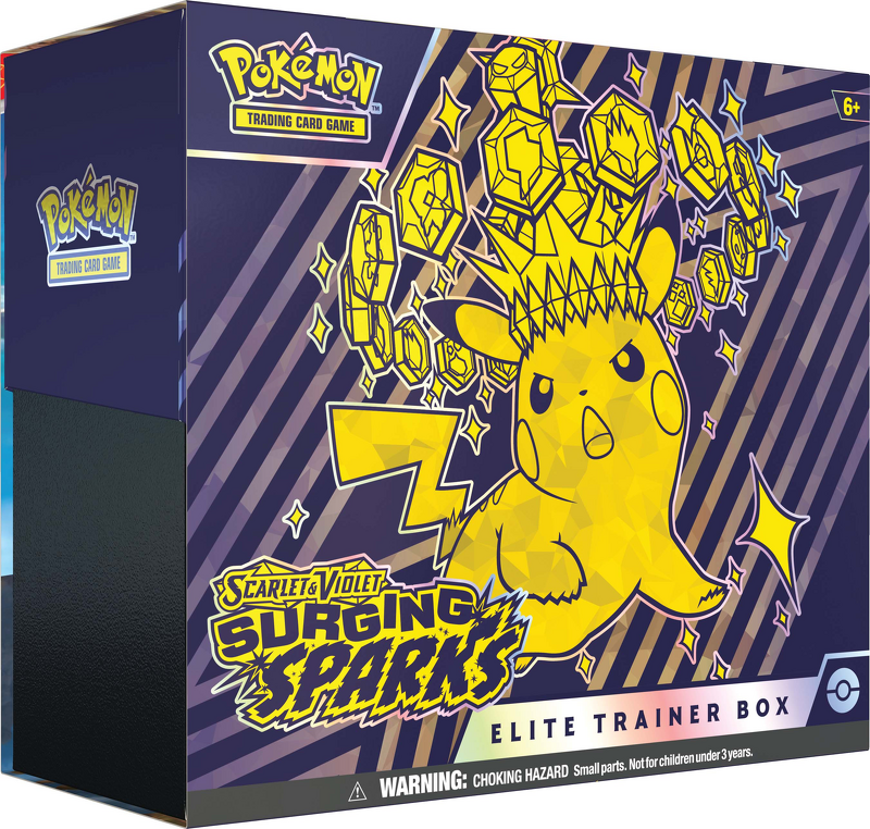 Product Image for Pokemon Scarlet & Violet 8: Surging Sparks Elite Trainer Box