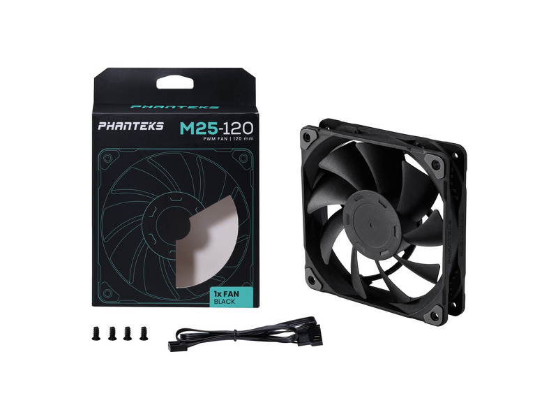 Product Image for Phanteks M25 / PWM / 120mm - Svart