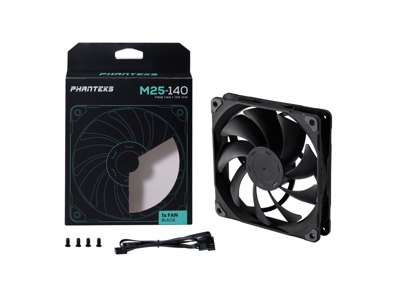 Product Image for Phanteks M25 / PWM / 140mm - Svart