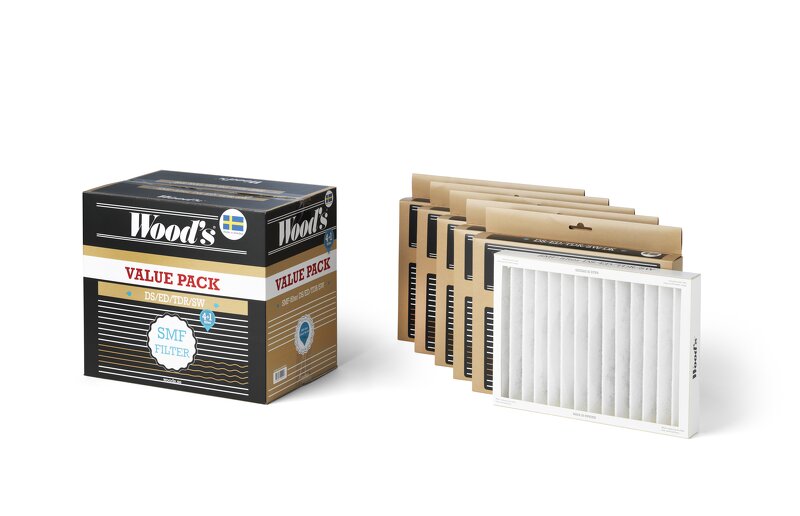 Wood’s SMF-Filter SW/LD/DSC/DS/DK/ED/TDR 5-pack