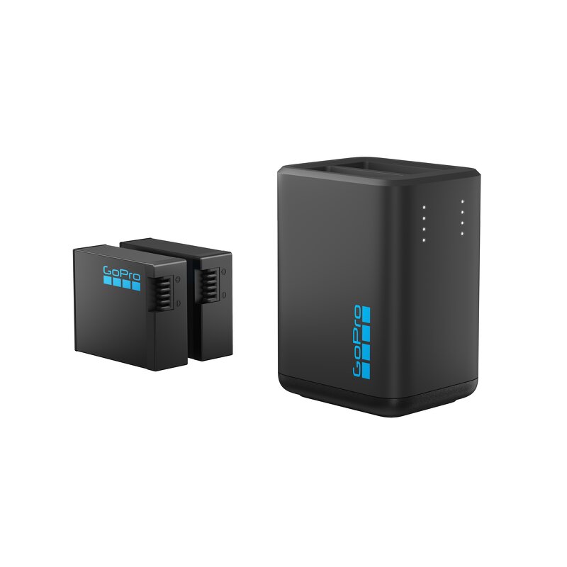 GoPro Dual Battery Charger + 2 Enduro Batteries (HERO13 Black)