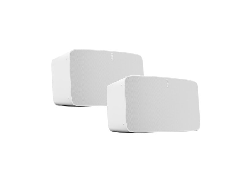 Sonos Five Trådlös Högtalare 2-pack – Vit