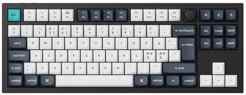 Keychron Q3 MAX 80% Knob Wireless Custom QMK/VIA Jupiter Red Switches