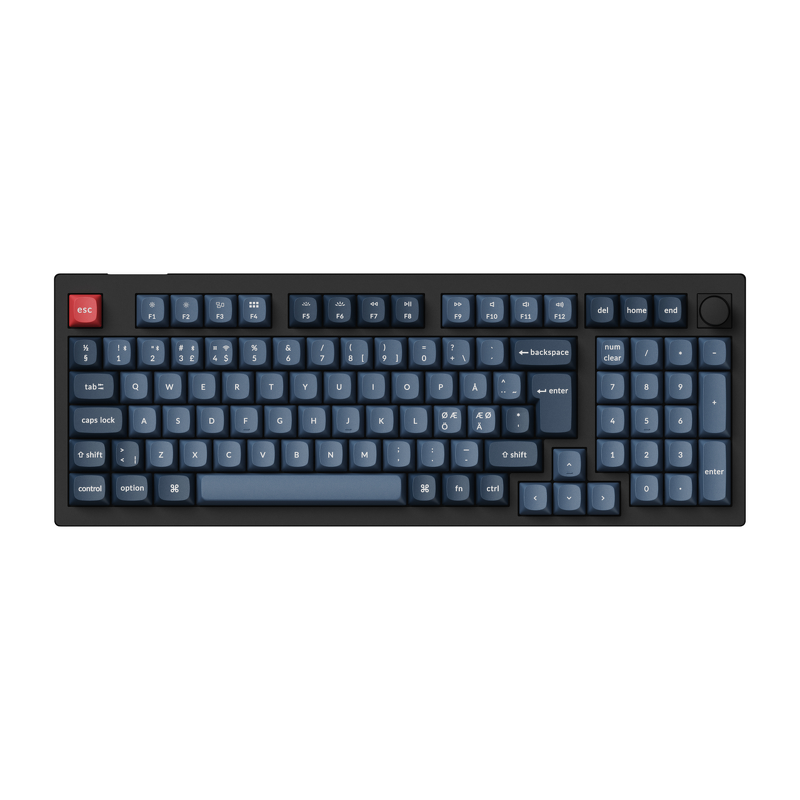 Product Image for Keychron V5 MAX 96% Knob Wireless Custom QMK/VIA Jupiter Red Switches