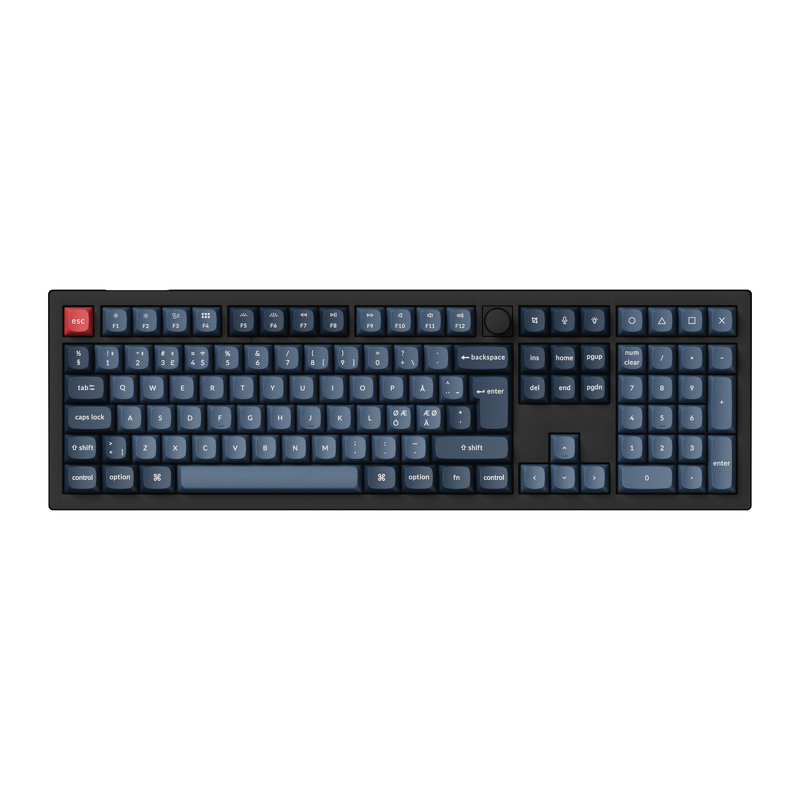 Product Image for Keychron V6 MAX 100% Knob Wireless Custom QMK/VIA Jupiter Red Switches
