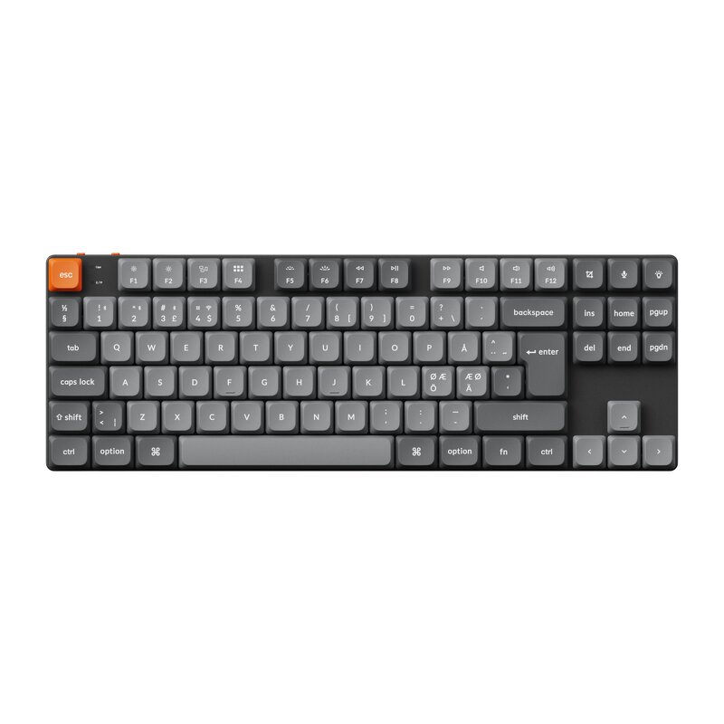 Keychron K1 MAX Wireless QMK/VIA Gateron Low Profile Brown