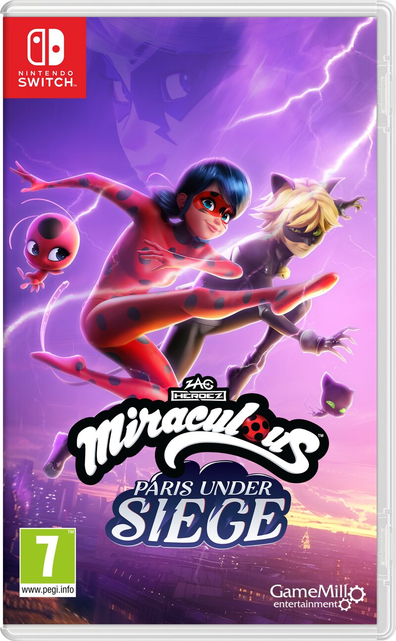 Game Mill Entertainment Miraculous Paris Under Siege (Switch)