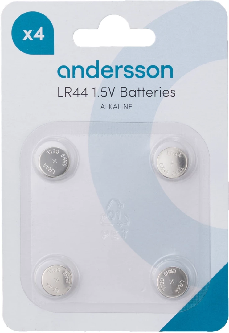 Product Image for Andersson LR44 Alkaline - 4-pack