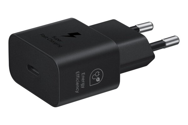 Samsung 25W USB-C GaN Fast Charger (T2510N) - Svart (Fyndvara - Klass 1)