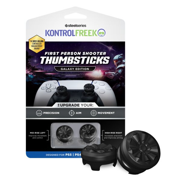 KontrolFreek FPS – Galaxy Black – PS5 (Fyndvara – Klass 1)