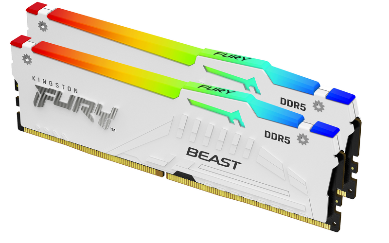 Product Image for Kingston Fury Beast RGB 32GB (2x16GB) / 6000MHz / DDR5 / CL30 / KF560C30BWEAK2-32