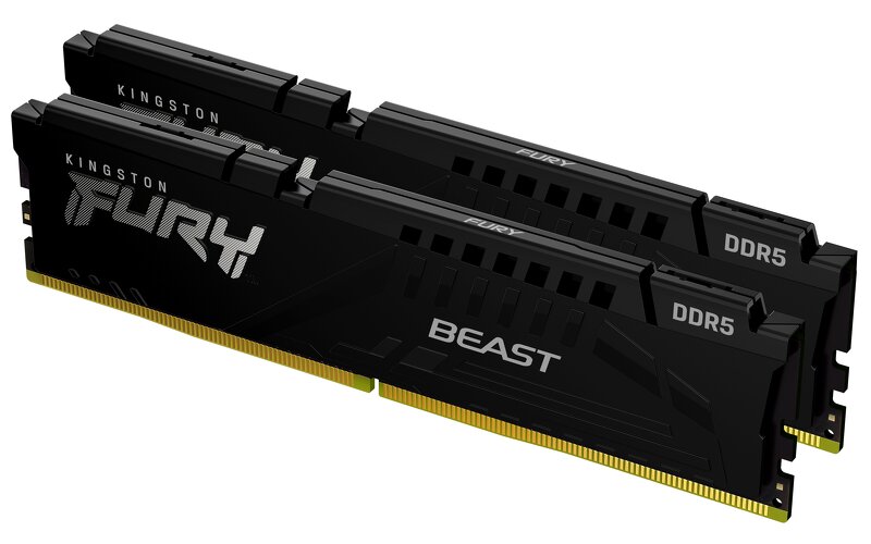 Kingston Fury Beast Black 16GB (2x8GB) / 6000MHz / DDR5 / CL30 / KF560C30BBK2-16