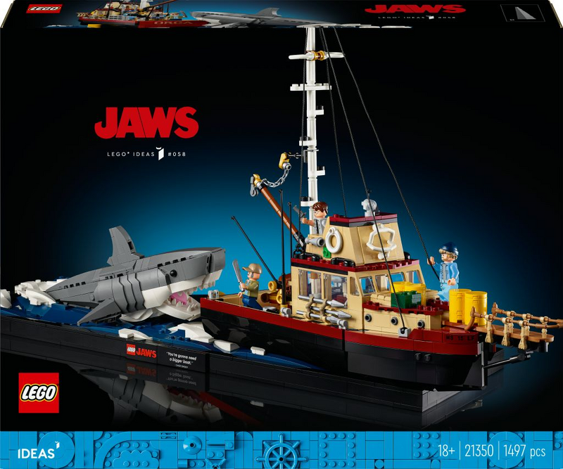 Product Image for LEGO Ideas Hajen 21350