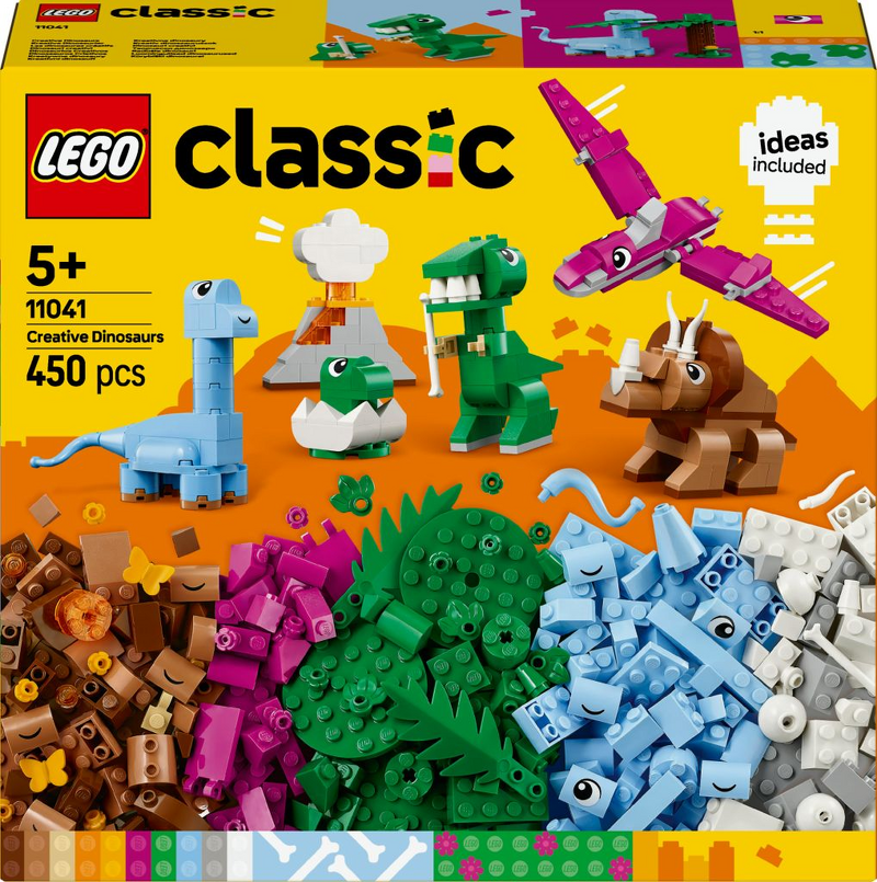 Product Image for LEGO Classic Kreativa dinosaurier 11041