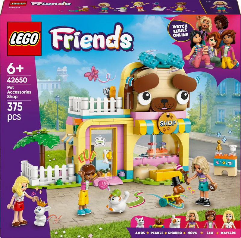 Product Image for LEGO Friends Djurtillbehörsaffär 42650