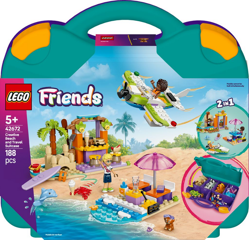 Product Image for LEGO Friends Kreativ strand och resväska 42672
