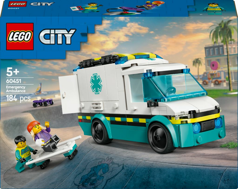 Product Image for LEGO City Great Vehicles Akutambulans 60451