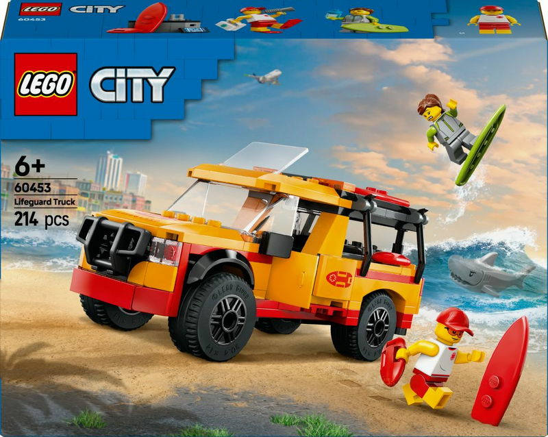Product Image for LEGO City Great Vehicles Strandräddning med livräddarbil 60453