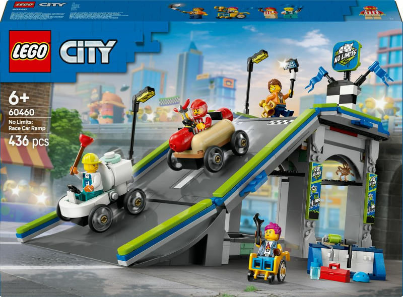 Product Image for LEGO City Great Vehicles Inga gränser: Racerbilsramper 60460