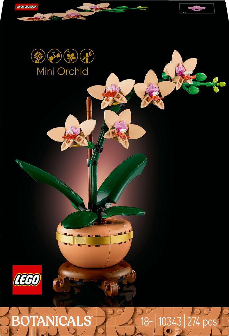 Läs mer om LEGO Botanical Collection Miniorkidé 10343