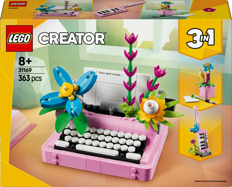Product Image for LEGO Creator Skrivmaskin med blommor 31169