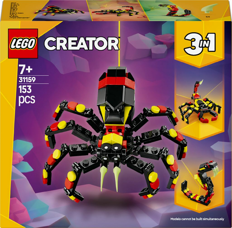 Product Image for LEGO Creator Vilda djur: överraskande spindel 31159