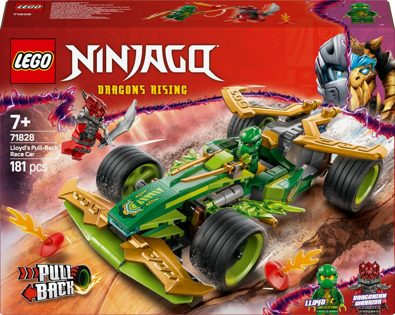 Product Image for LEGO Ninjago Lloyds pull back-racerbil 71828