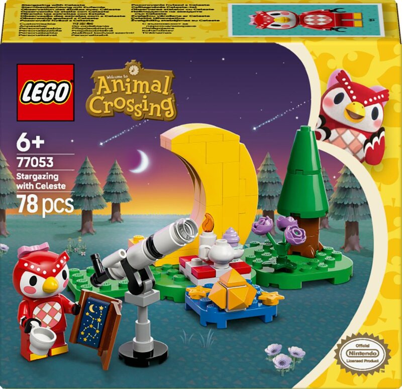 LEGO Animal Crossing Stjärnskådning med Celeste 77053