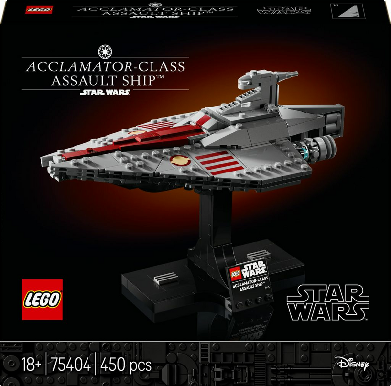 Product Image for LEGO Star Wars Acclamator-Class Assault Ship 75404