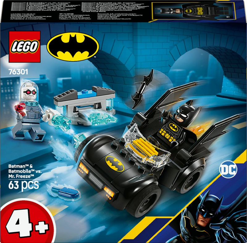 Product Image for LEGO Super Heroes Batman & Batmobile mot Mr. Freeze 76301