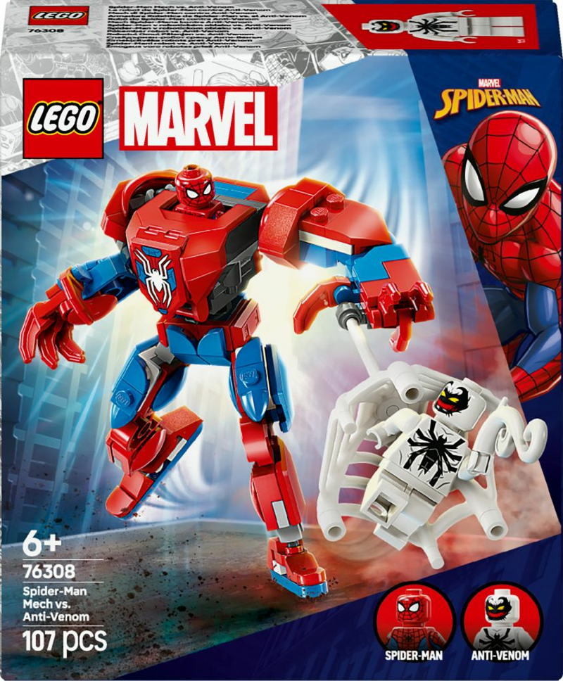 Product Image for LEGO Super Heroes Spider-Mans robot mot Anti-Venom 76308