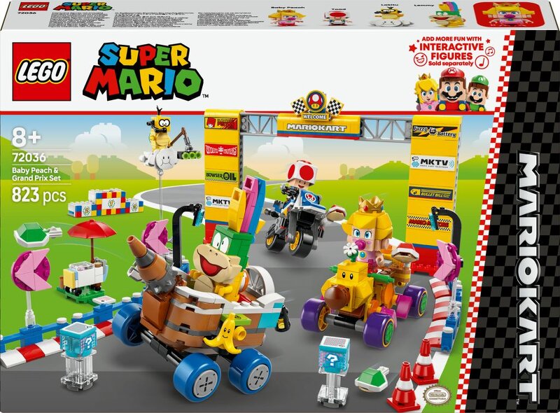 LEGO Mario Kart – Baby Peach & Grand Prix 72036