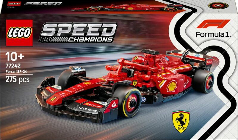 Läs mer om LEGO Speed Champions Ferrari SF-24 F1 racerbil 77242