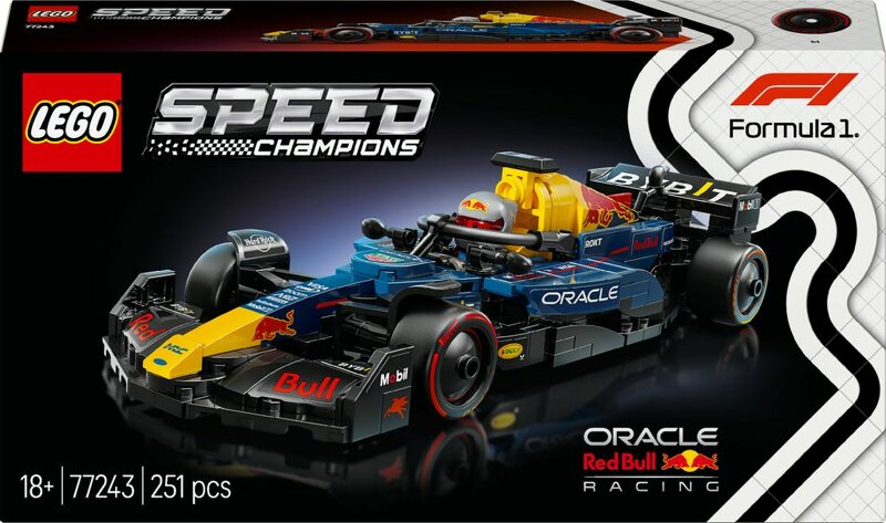 Läs mer om LEGO Speed Champions Oracle Red Bull Racing RB20 F1 racerbil 77243