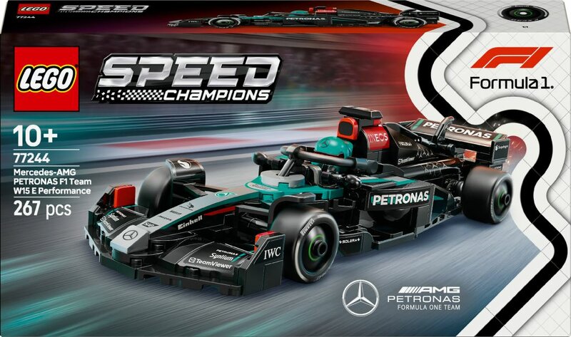 Läs mer om LEGO Speed Champions Mercedes-AMG F1 W15 racerbil 77244