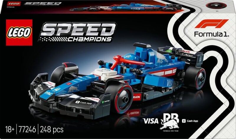 Läs mer om LEGO Speed Champions Visa Cash App RB VCARB 01 F1 racerbil 77246