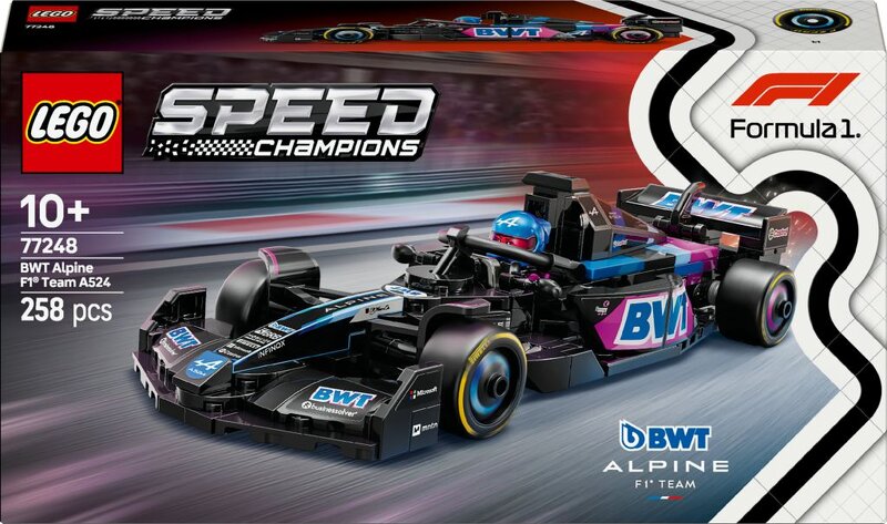 Läs mer om LEGO Speed Champions BWT Alpine F1 Team A524 racerbil 77248