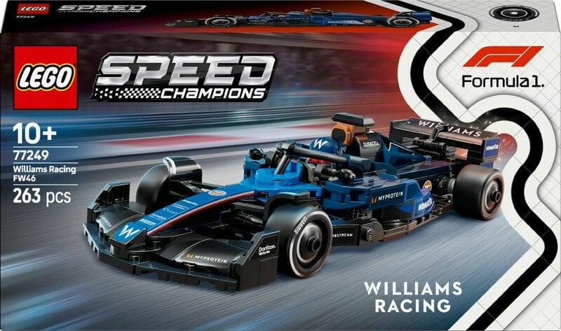 Läs mer om LEGO Speed Champions Williams Racing FW46 F1 racerbil 77249